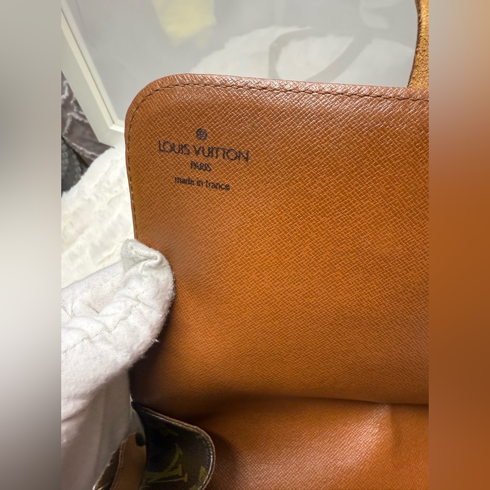 Louis Vuitton Monogram Crossbody Bag in Brown and Gold - Picture 2 of 12